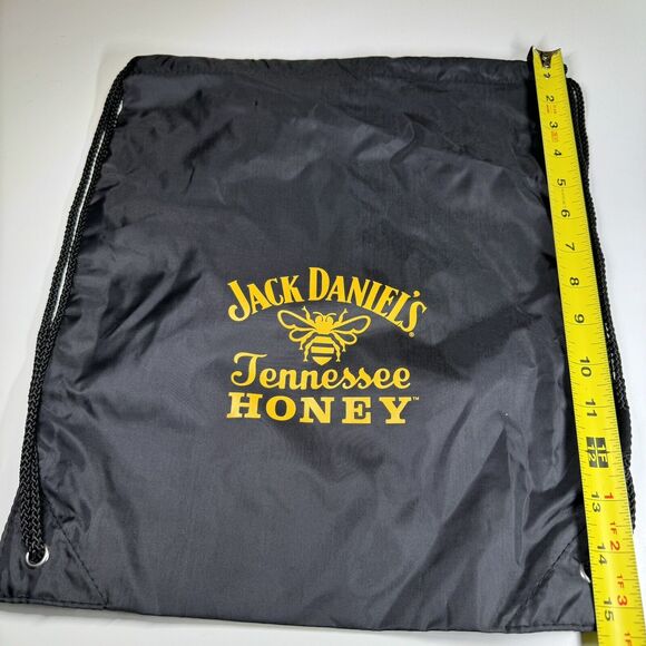 JACK DANIEL'S TENNESSEE HONEY Drawstring Bag Backpack Tote 15x13 NWOT - Picture 6 of 6